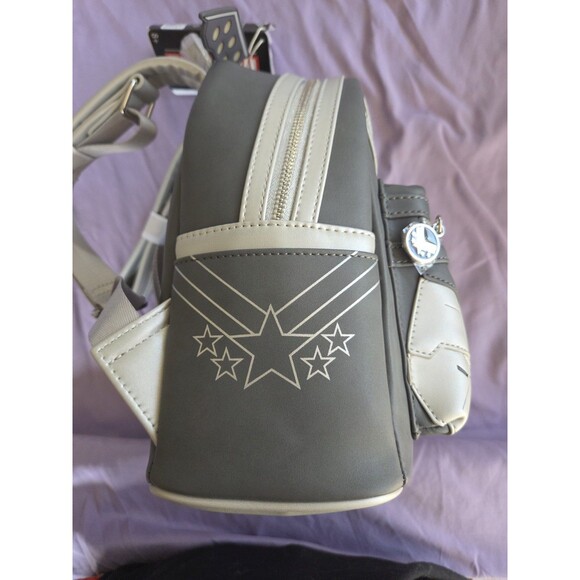 EXCLUSIVE Loungefly Marvel‎ LIGHT UP War Machine Cosplay Mini Backpack NWT main image 5
